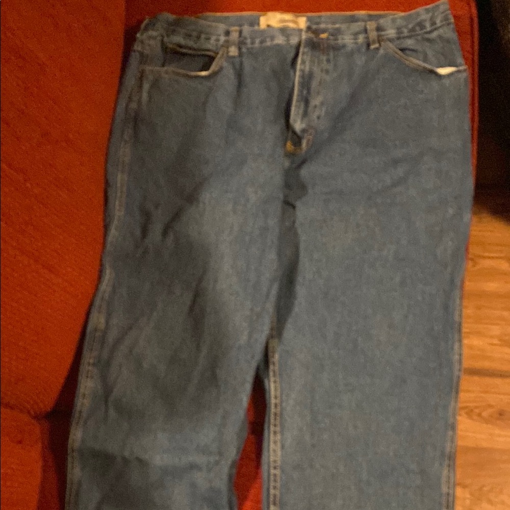 Men's Blue Bootcut Jeans